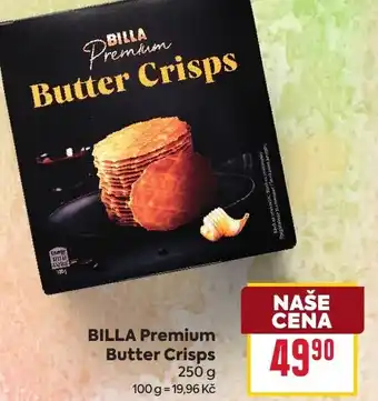 Billa BILLA Premium Butter Crisps nabídka