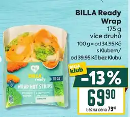 Billa BILLA Ready Wrap nabídka