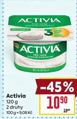 Billa Activia nabídka