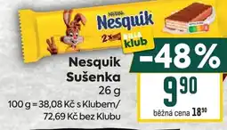 Billa Nesquik Sušenka nabídka