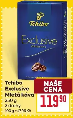 Billa Tchibo Exclusive Mletá káva nabídka