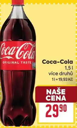 Billa Coca-Cola nabídka