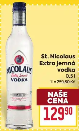 Billa St. Nicolaus Extra jemná vodka nabídka