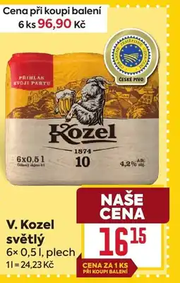Billa V. Kozel světlý nabídka