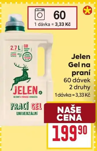 Billa Jelen Gel na praní nabídka