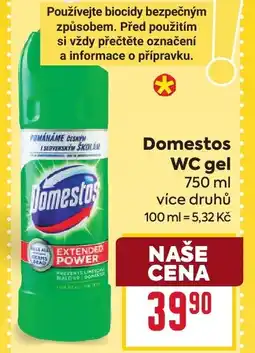Billa Domestos WC gel nabídka
