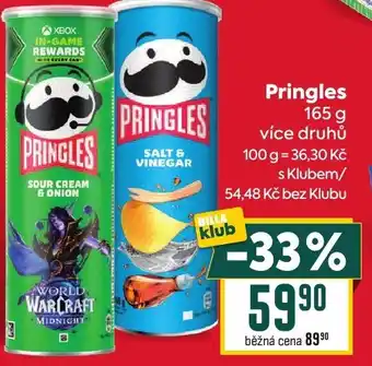 Billa Pringles nabídka
