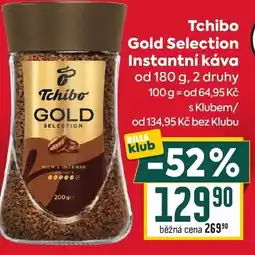 Billa Tchibo Gold Selection Instantní káva nabídka
