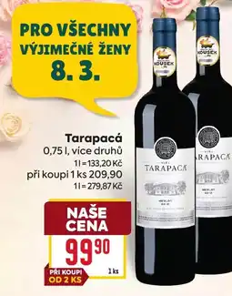 Billa Tarapacá nabídka