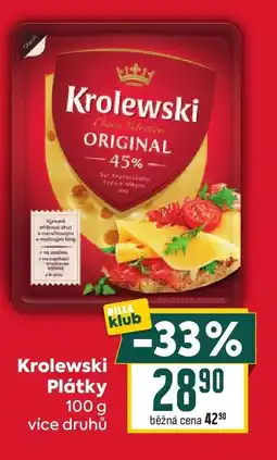 Billa Krolewski Plátky nabídka