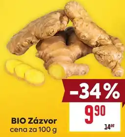 Billa BIO Zázvor nabídka