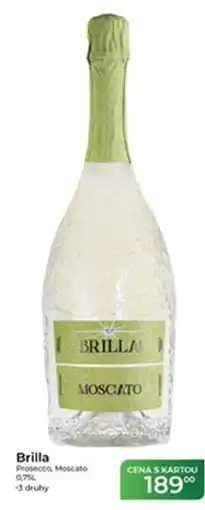 Tamda Foods Brilla Prosecco, Moscato nabídka