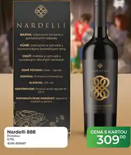 Tamda Foods Nardelli 888 Primitivo nabídka