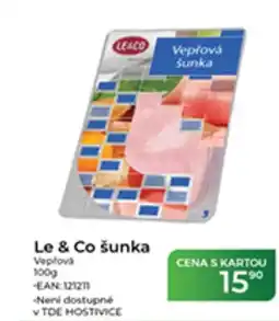 Tamda Foods Le & Co šunka nabídka