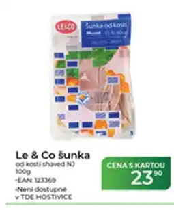 Tamda Foods Le & Co šunka nabídka