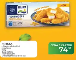 Tamda Foods FROSTA rybí prsty v kukuřičné strouhance nabídka