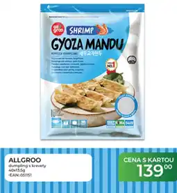 Tamda Foods ALLGROO dumplings krevety nabídka