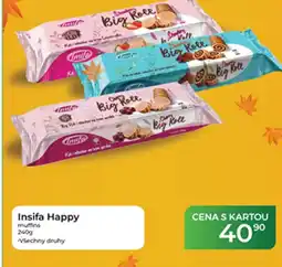 Tamda Foods Insifa Happy muffins nabídka
