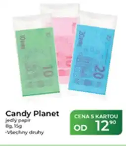 Tamda Foods Candy Planet jedly papir nabídka