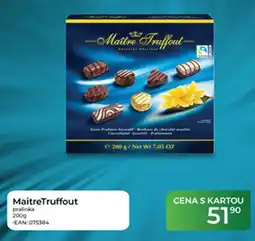 Tamda Foods MaitreTruffout pralinka nabídka