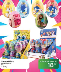 Tamda Foods SweetNFun vajíčko surprise nabídka
