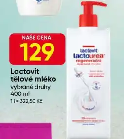 Hruška Lactovit Tělové mléko nabídka