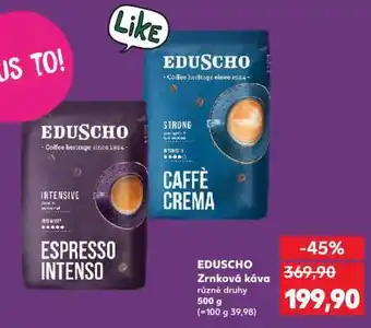 EDUSCHO Zrnková káva