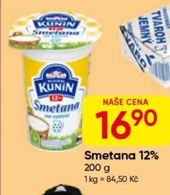 Hruška Smetana 12 % nabídka