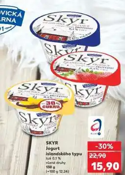 Kaufland Skyr jogurt nabídka