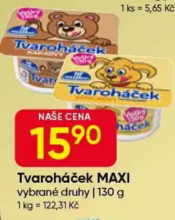 Hruška Tvaroháček Maxi nabídka