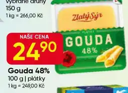 Hruška Gouda 48% nabídka