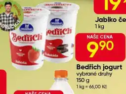 Hruška Bedřich jogurt nabídka