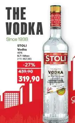 Kaufland Stoli vodka nabídka