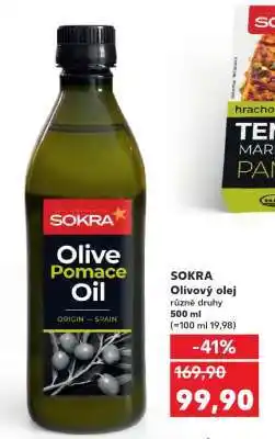 Kaufland SOKRA Olivový olej nabídka