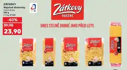 Kaufland Zátkovy vaječné těstoviny nabídka