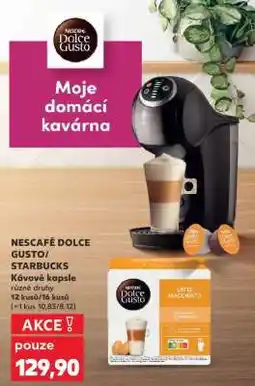Kaufland NESCAFÉ DOLCE GUSTO/STARBUCKS Kávové kapsle nabídka