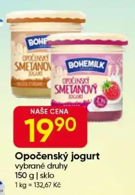 Hruška Opočenský jogurt nabídka