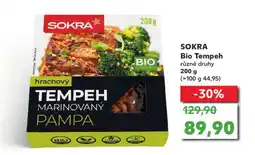 Kaufland SOKRA Bio Tempeh nabídka