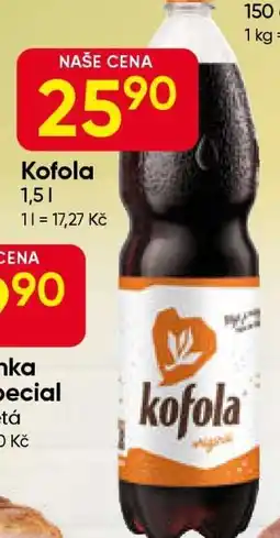 Hruška Kofola nabídka