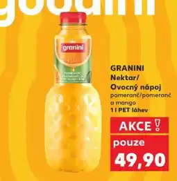 Kaufland GRANINI Nektar/Ovocný nápoj nabídka