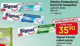 Hruška Signal Family zubní pasta nabídka