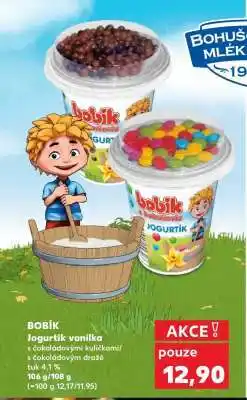 Kaufland BOBÍK Jogurtík vanilka nabídka
