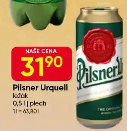 Hruška Pilsner Urquell nabídka