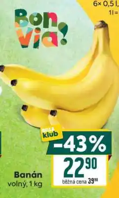 Billa Banán volný, 1 kg nabídka