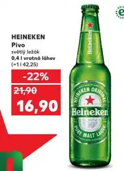 Kaufland Heineken Pivo nabídka