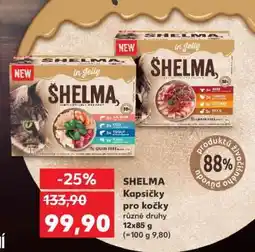 Kaufland Shelma kapsičky pro kočky nabídka