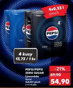 Kaufland PEPSI/PEPSI ZERO SUGAR Limonáda nabídka