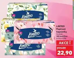 Kaufland Linteo papírové kapesníky nabídka