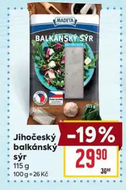 Billa Jihočeský Balkánský sýr nabídka