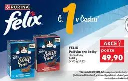 Kaufland FELIX Polévka pro kočky nabídka